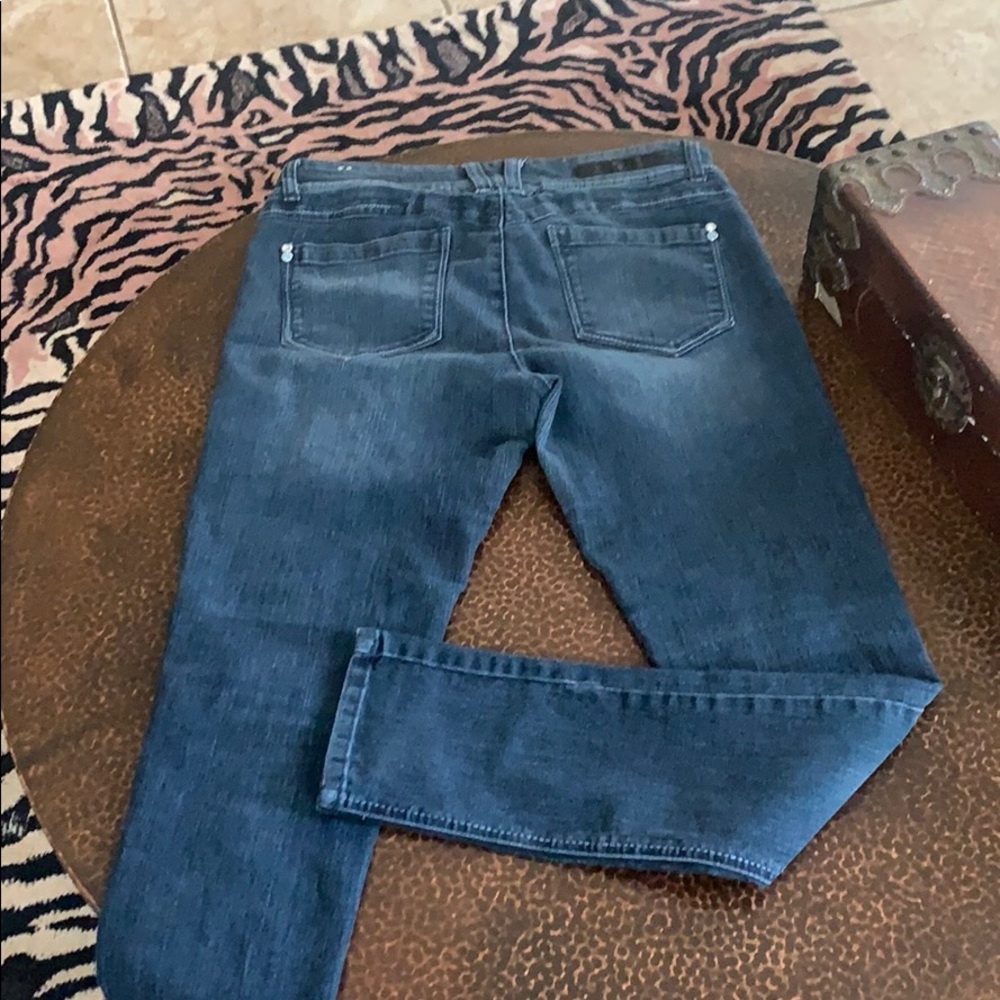 Authentic Componix Skinny Crystal Button Jeans - image 7